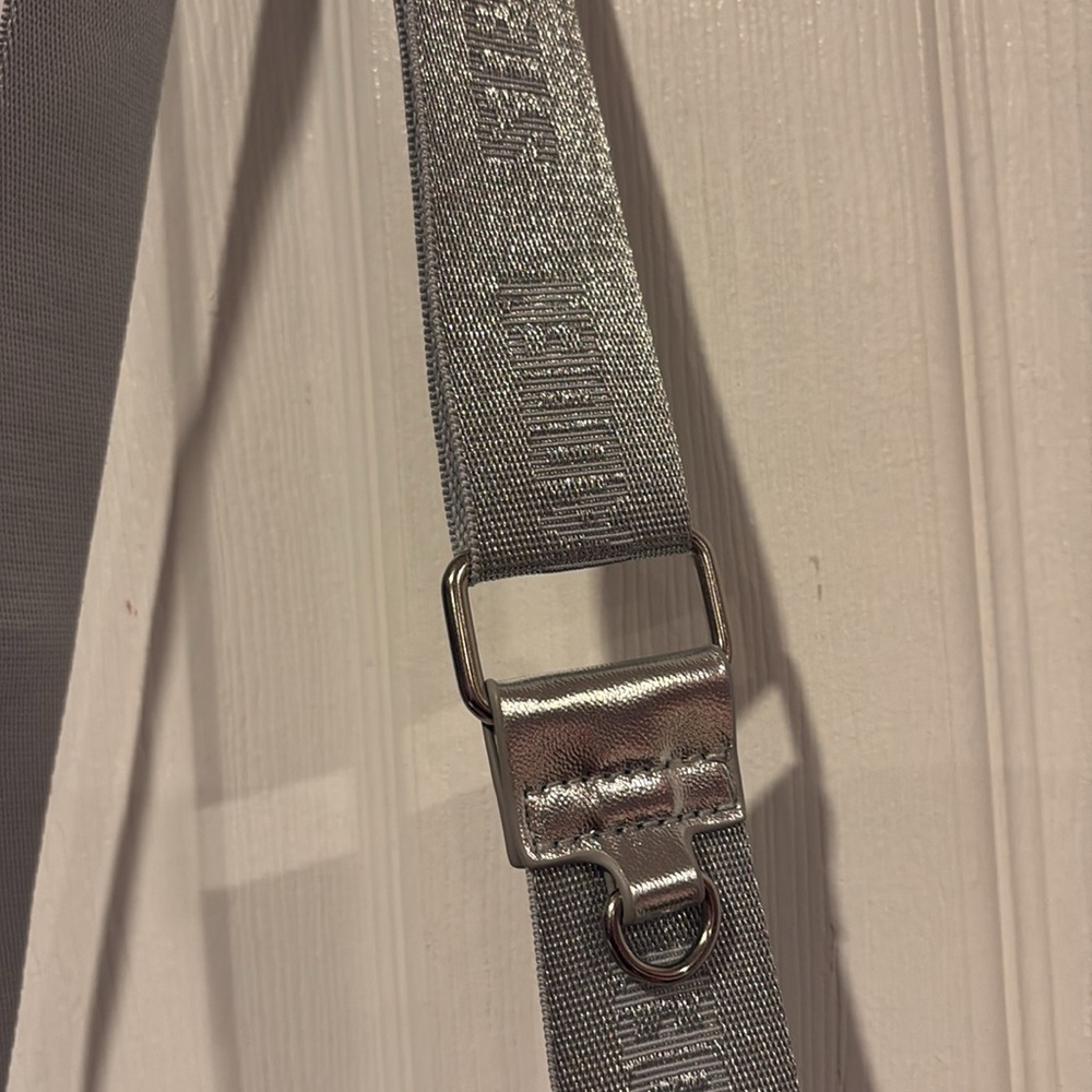 BNWT STEVE MADDEN Silver Women's Crossbody Bag - Picture 12 of 13